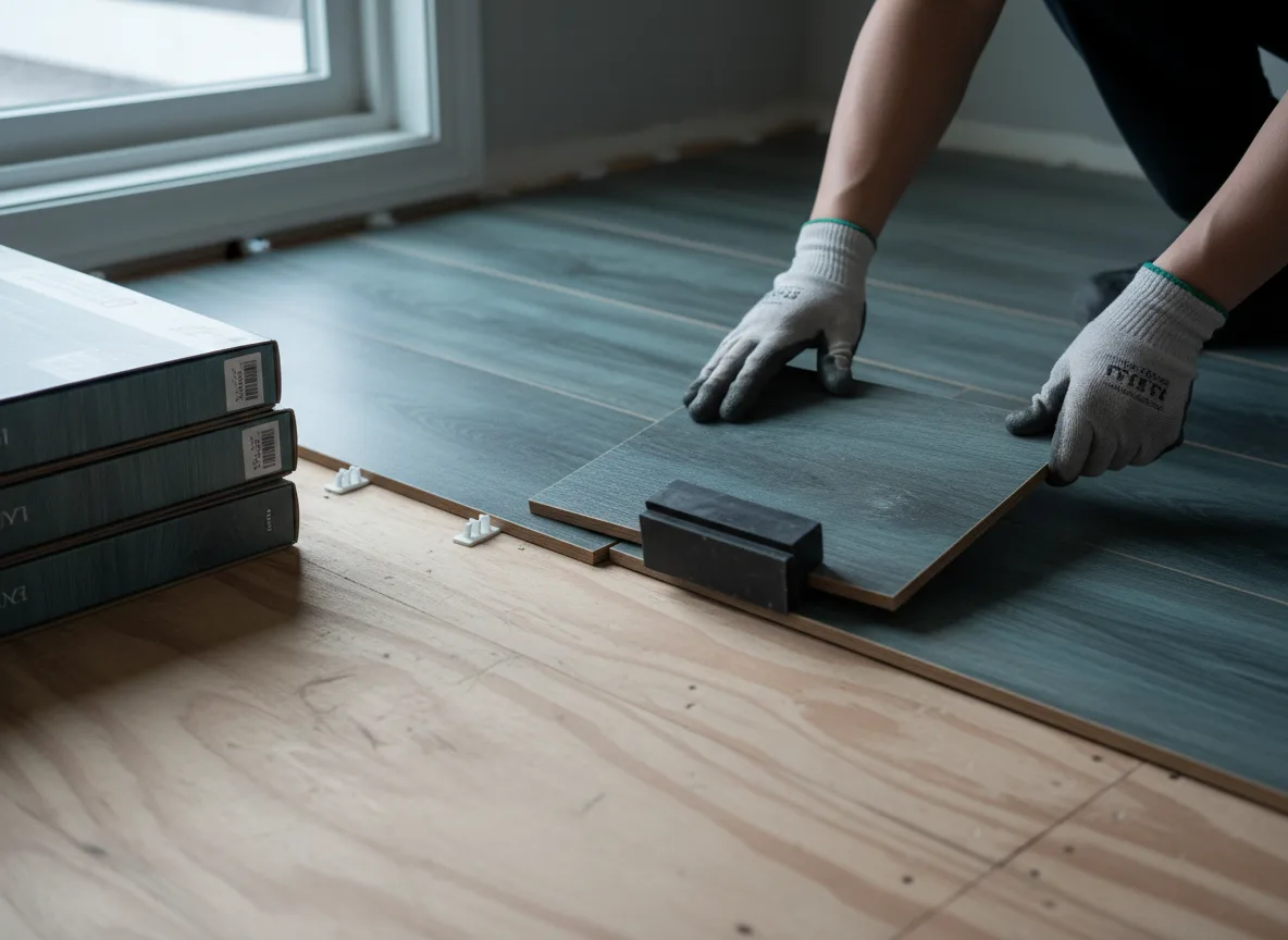 Luxury Vinyl Plank Installation company in Clare, IA